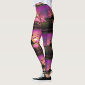Flamingo print leggings (Links)