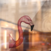 Flamingo Raamsticker (Vel 2)