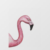 Flamingo Raamsticker (Vel)
