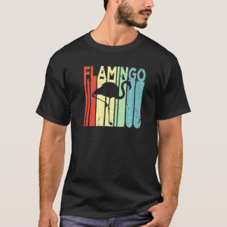 Flamingo  Retro 123456 T-shirt