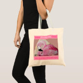 Flamingo Rock Art Tote Bag (Voorkant (product))