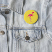 Flamingo Ronde Button 5,7 Cm (In situ)
