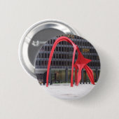 Flamingo Ronde Button 5,7 Cm (Voorkant /achterkant)