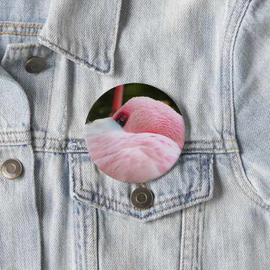 Flamingo Ronde Button 7,6 Cm (In situ)