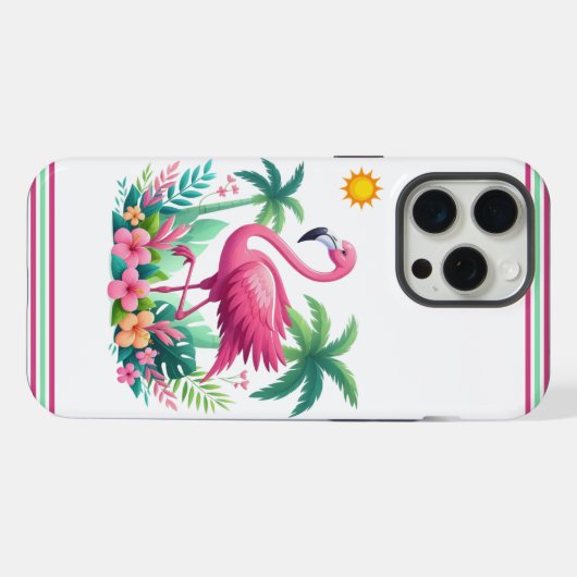 Flamingo rose tropicale/Floride (Verso Horizontal)