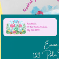 Flamingo Roze Bruiloft retour