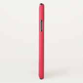 Flamingo roze kleurnaam Case-Mate iPhone case (Achterkant / rechts)