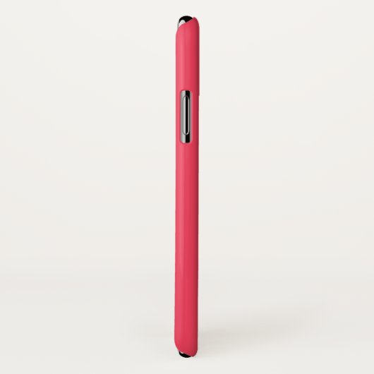 Flamingo roze kleurnaam Case-Mate iPhone case (Achterkant / rechts)