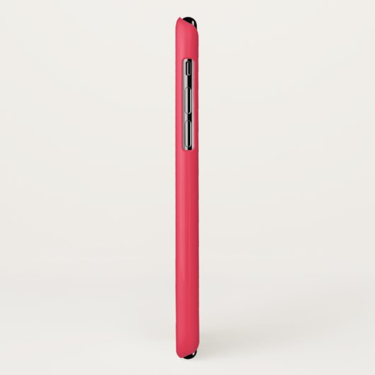 Flamingo roze kleurnaam Case-Mate iPhone case (Achterkant/links)