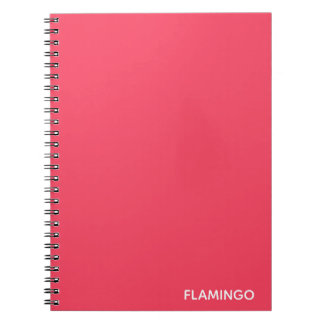 Flamingo roze kleurnaam notitieboek
