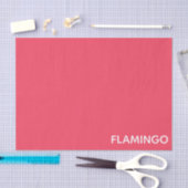 Flamingo roze kleurnaam tissuepapier (Craft)
