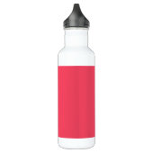 Flamingo roze kleurnaam waterfles (Links)