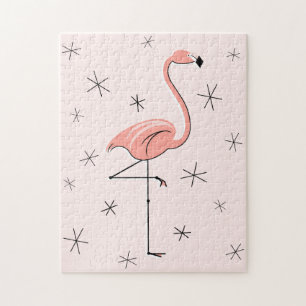 Flamingo Roze puzzel