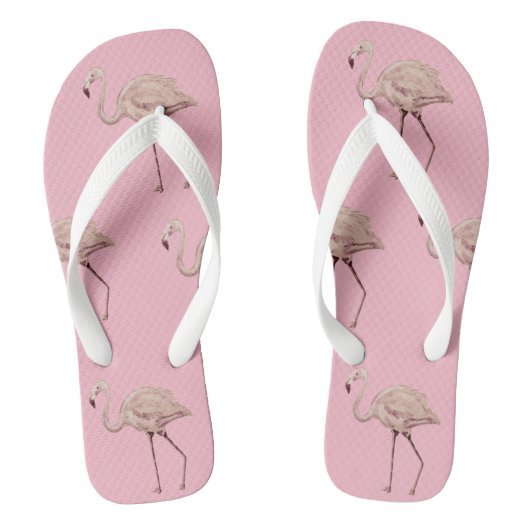 Flamingo Roze Teenslippers (Voetbed)