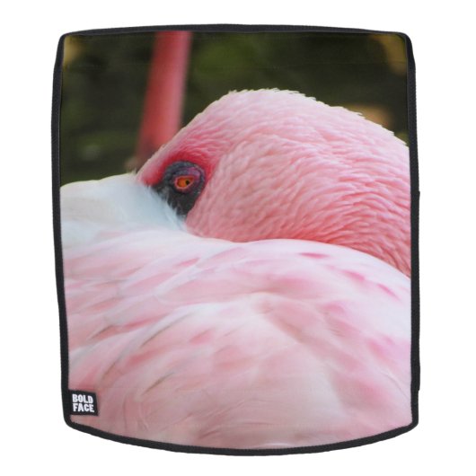Flamingo Rugtassen (Verwijderbaar gezicht)