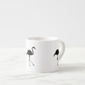 Flamingo Silhouette Espresso Kop (Voorkant rechts)