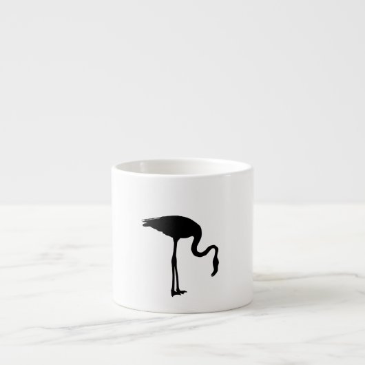 Flamingo Silhouette Espresso Kop (Voorkant)