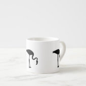 Flamingo Silhouette Espresso Kop (Voorkant rechts)