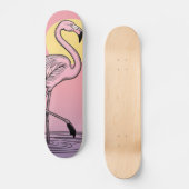 Flamingo Skateboard (Voorkant)