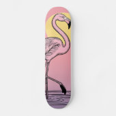 Flamingo Skateboard (Voorkant)