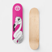 Flamingo Skateboard (Voorkant)