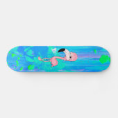 Flamingo Skateboard (Horizontaal)