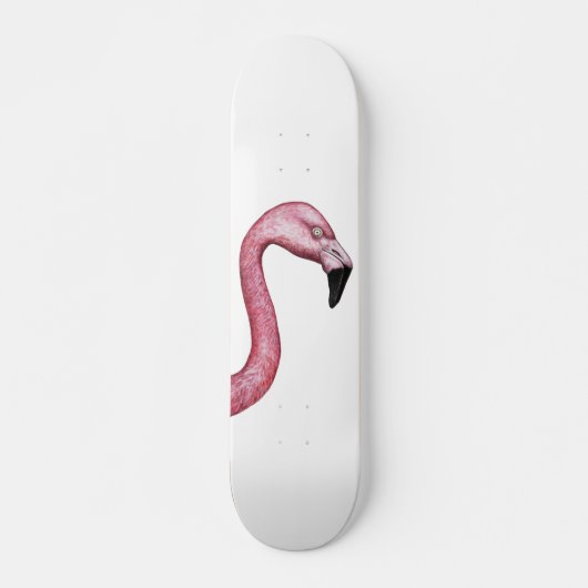 Flamingo Skateboard (Voorkant)