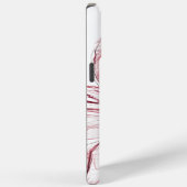 Flamingo Sketch Art Case-Mate iPhone Case (Achterkant / Rechts)