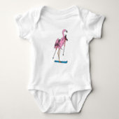 Flamingo Skier Ski Romper (Voorkant)