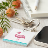 Flamingo Sleutelhanger (Voorkant Rechts)