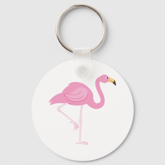 Flamingo Sleutelhanger (Voorkant)