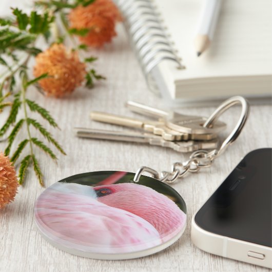 Flamingo Sleutelhanger (Voorkant Rechts)