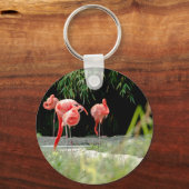 flamingo sleutelhanger (Voorkant)