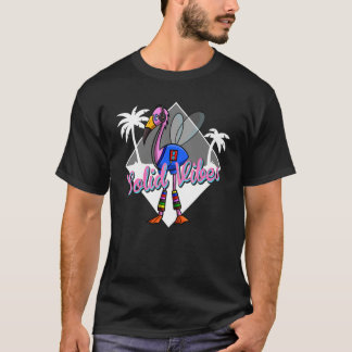 Flamingo Solid Vibes T-shirt