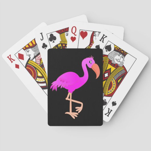 Flamingo-spelkaarten Pokerkaarten (Achterkant)