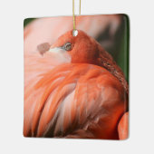 Flamingo Square Ornament (Links)