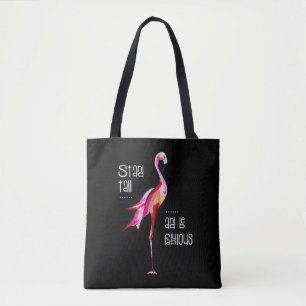 Flamingo Stand-all is een fabelachtig, grappig Gez Draagtas