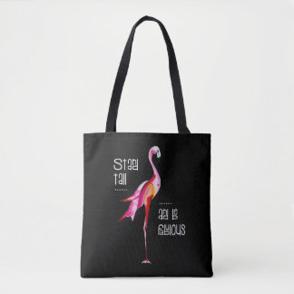 Flamingo Stand-all is een fabelachtig, grappig Gez Draagtas