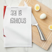 Flamingo Stand-all is een fabelachtig, grappig Gez Theedoek (Quarter Fold)