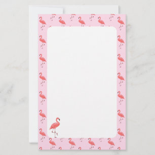 Flamingo Stationery Paper Briefpapier