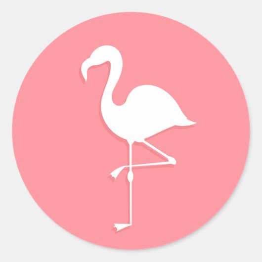 Flamingo Sticker (Voorkant)