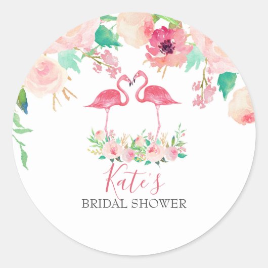 Flamingo stickers (Voorkant)