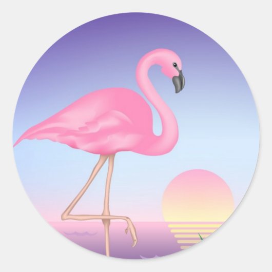 Flamingo Stickers (Voorkant)