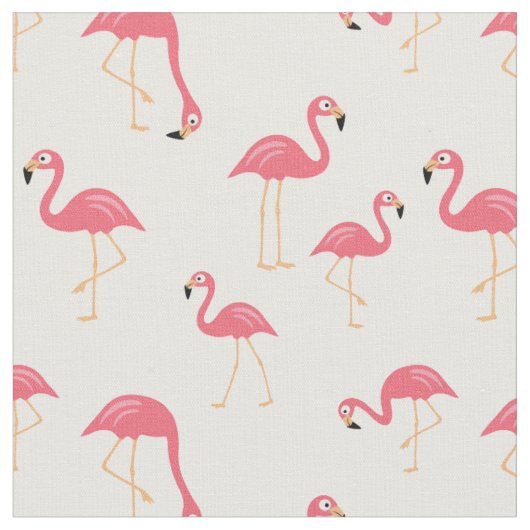 Flamingo Stof (Close Up)