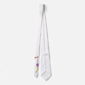 Flamingo   stropdas (Achterkant)