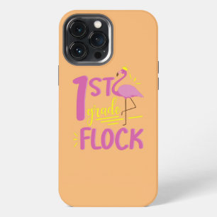 Flamingo Studentendans Gelukkig Terug naar School iPhone 13 Pro Max Hoesje