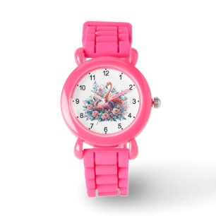 Flamingo Sublimatie Horloge