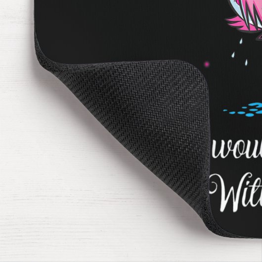 Flamingo Summer geeft toe dat het leven zou vervel Muismat (Hoek)