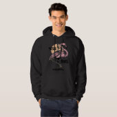 Flamingo Sunny Place Shady People Hoodie (Voorkant volledig)