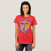 Flamingo Sunset T-shirt (Voorkant volledig)